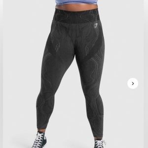 Black medium gymshark mercury leggings.